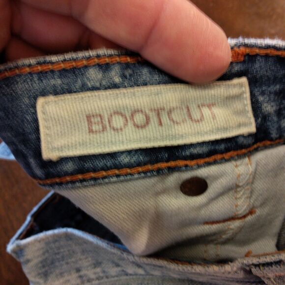 American Eagle Vintage jeans mens 31x30 blue denim boot cut light wash - Picture 7 of 9